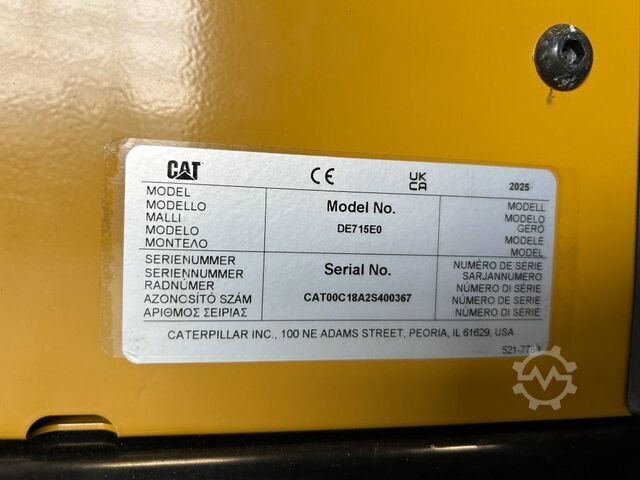 Generator set Caterpillar DE715E0 - 715kVA Generator - DPX-18030