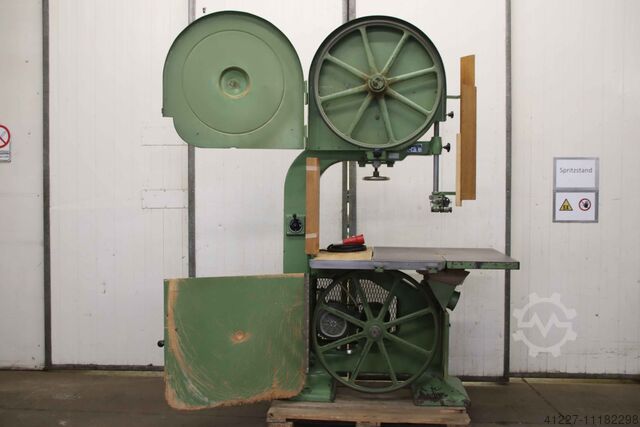 Holzbandsäge 4 kW HEMA Arbeitstisch schwenkbar
