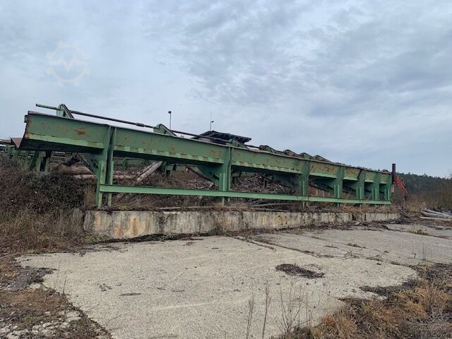 Cross conveyor for long timber 7 strands HOLTEC QFLW