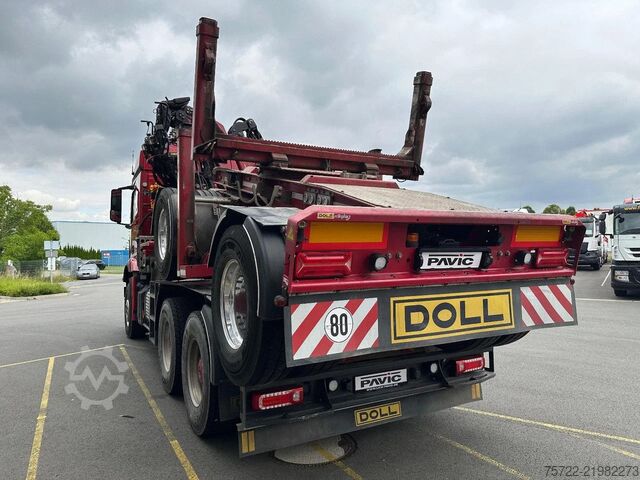 Timber transporter Mercedes-Benz Arocs 3358 6x4 BB mit EpsilonS290Z96 DOLL RATIO+