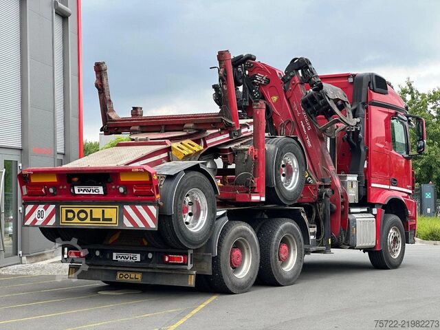 Timber transporter Mercedes-Benz Arocs 3358 6x4 BB mit EpsilonS290Z96 DOLL RATIO+