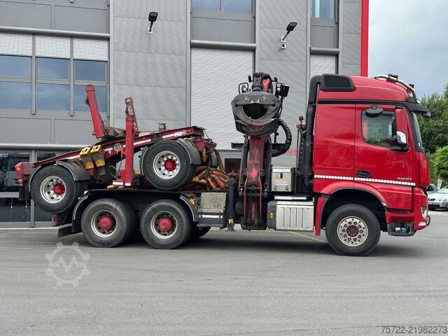 Timber transporter Mercedes-Benz Arocs 3358 6x4 BB mit EpsilonS290Z96 DOLL RATIO+
