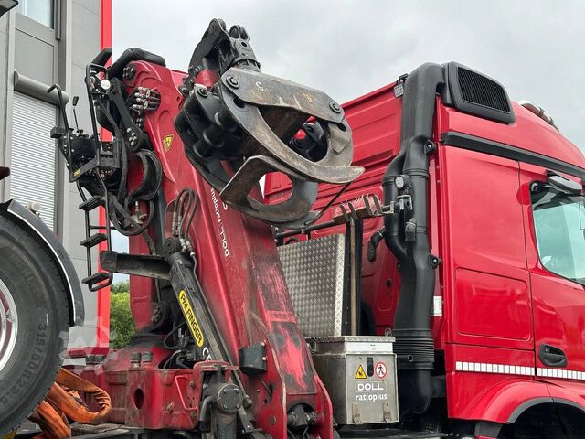 Timber transporter Mercedes-Benz Arocs 3358 6x4 BB mit EpsilonS290Z96 DOLL RATIO+