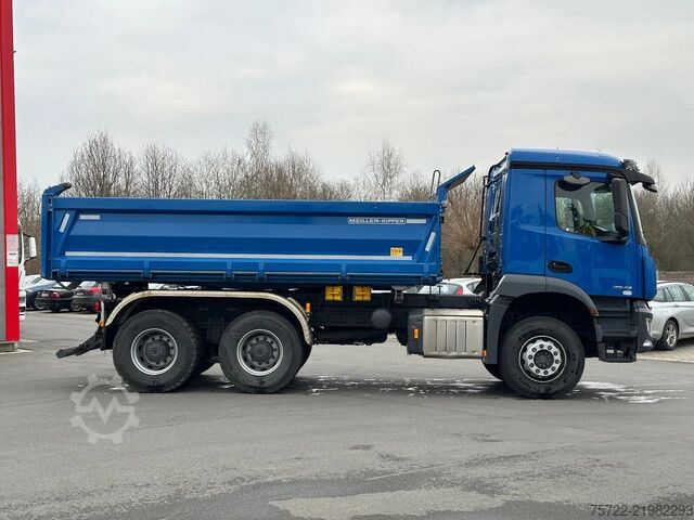 3-sided tipper Mercedes-Benz Arocs 2643 6x4 Dreiseitenkipper Meiller SOFORT