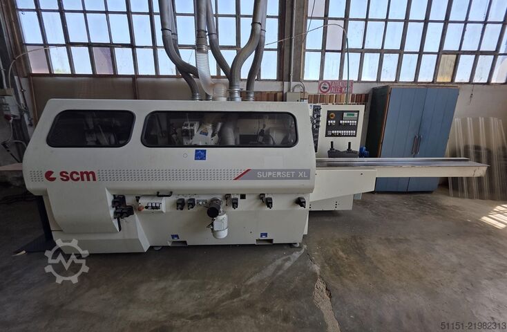 6-Wellen-Formatiermaschine SCM SUPERSET scm superset xl
