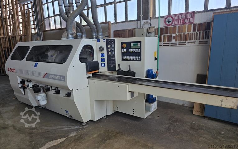 6-Wellen-Formatiermaschine SCM SUPERSET scm superset xl