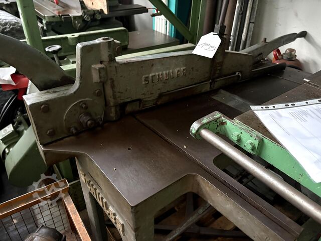 Guillotine shear Schuler Schlagschere