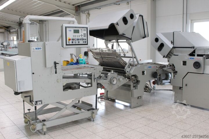 Automatische Taschenfalzmaschine / Automatic Buckle Folder MBO T800.1-78/6-4 AUT