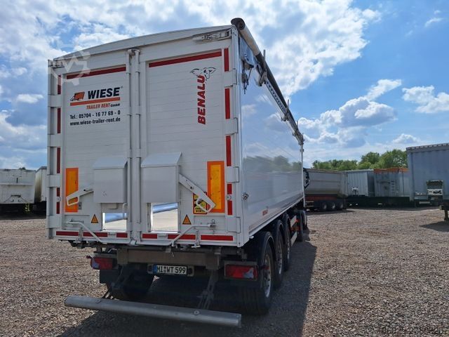 Kipper Auflieger BENALU Bulkliner S 95  50m³ Kombiklappe