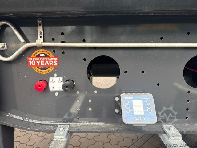 Kipper Auflieger KÄSSBOHRER SKS Stahl Kipper27m³ Hardox Elektrisches Verdeck