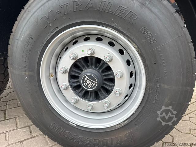 Kipper Auflieger KÄSSBOHRER SKS Stahl Kipper27m³ Hardox Elektrisches Verdeck