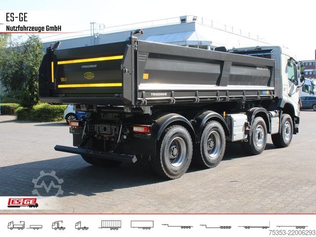 Tipper truck VOLVO Volvo FMX D13 8x4R mit Meiller Kipper
