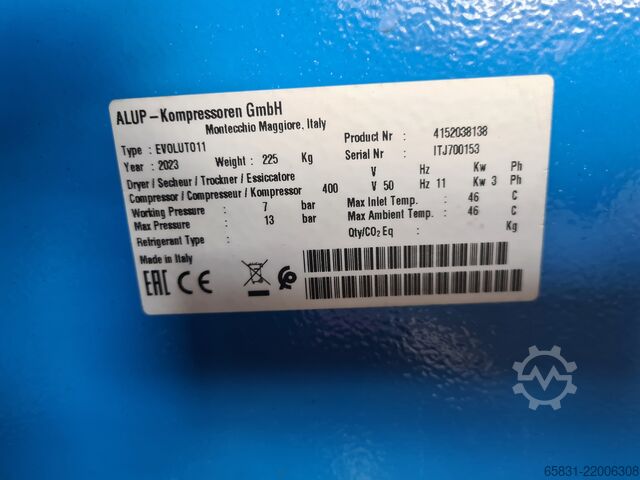 Screw compressor ALUP EVOLUTO 11