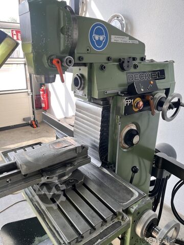 Tool Room Milling Machine - Universal DECKEL FP 1 Aktiv 3472