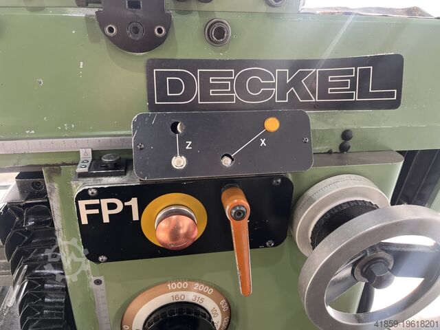 Tool Room Milling Machine - Universal DECKEL FP 1 Aktiv 3472