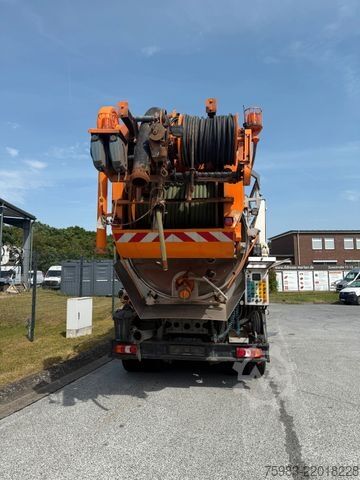 Vacuum tank truck MERCEDES-BENZ Mercedes Benz Arocs 3753 8x4 Wiedemann Super1000