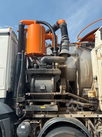 Vacuum tank truck MERCEDES-BENZ Arocs 3753 8x4 Wiedemann Super1000
