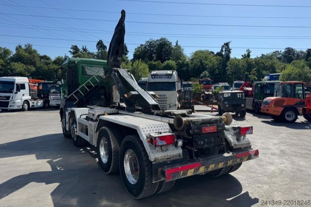 Roll-off tipper truck MAN TGS 35.480 8x4 Moser