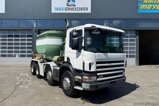 Special purpose truck SCANIA P380 8x4 Silo 12m3