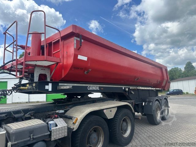 Three-sided tipper truck MERCEDES-BENZ 3344 AS / Kipper / Abroller / Auflieger