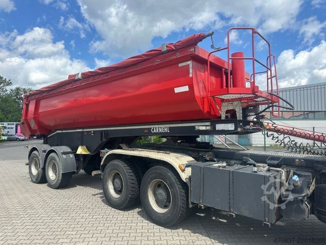Three-sided tipper truck MERCEDES-BENZ 3344 AS / Kipper / Abroller / Auflieger