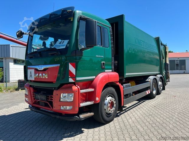Garbage truck MAN TGS 26.320 BL / Faun Variopress 524 + Schüttung