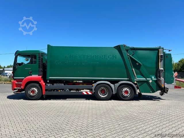 Garbage truck MAN TGS 26.320 BL / Faun Variopress 524 + Schüttung