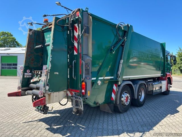 Garbage truck MAN TGS 26.320 BL / Faun Variopress 524 + Schüttung