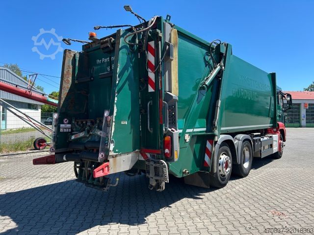 Garbage truck MAN TGS 26.320 BL / Faun Variopress 524 + Schüttung