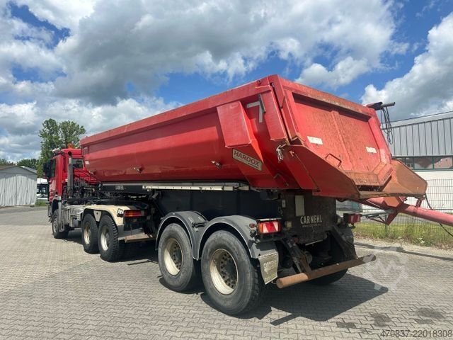 Roll-off tipper truck MERCEDES-BENZ Actros 3344 AS / Kipper / Abroller / Auflieger