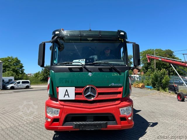 Garbage truck MERCEDES-BENZ Antos 2533 / Faun VarioPress 527 + Schüttung