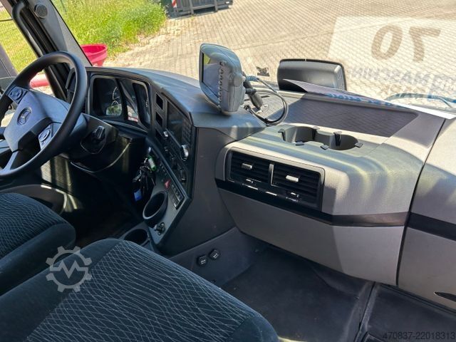 Garbage truck MERCEDES-BENZ Antos 2533 / Faun VarioPress 527 + Schüttung