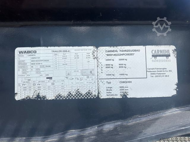 Standard tractor unit MERCEDES-BENZ Actros 3344 AS / Kipper / Abroller / Auflieger