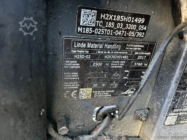 Dieselstapler Linde H25D-02