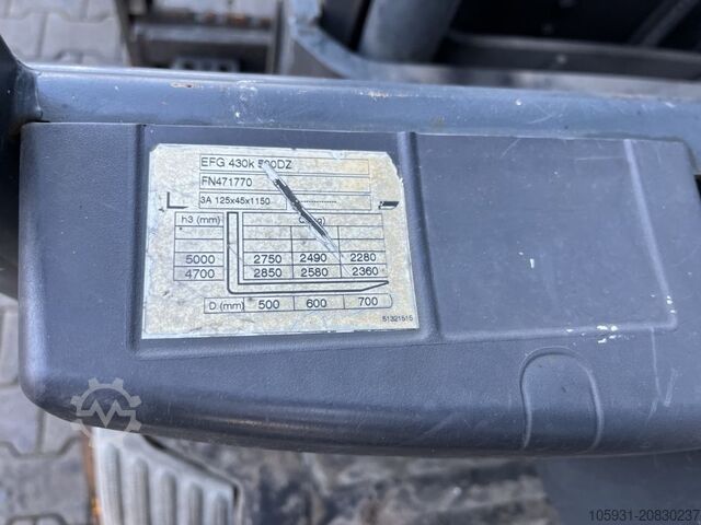 Elektro 4 Rad-Stapler Jungheinrich EFG430k