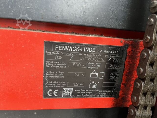 Deichselstapler Linde D08