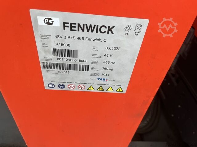 Schubmaststapler Linde R12B-01