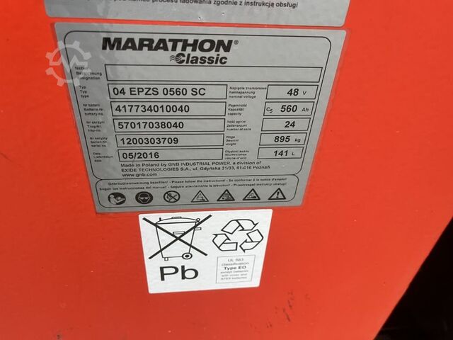 Schubmaststapler Linde R10N-01