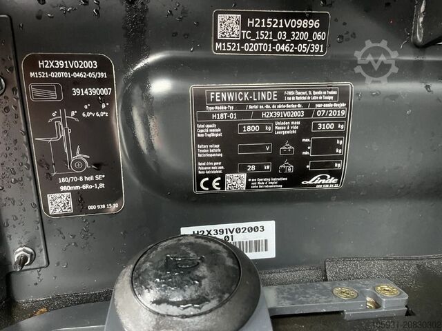 Treibgasstapler Linde H18T-01