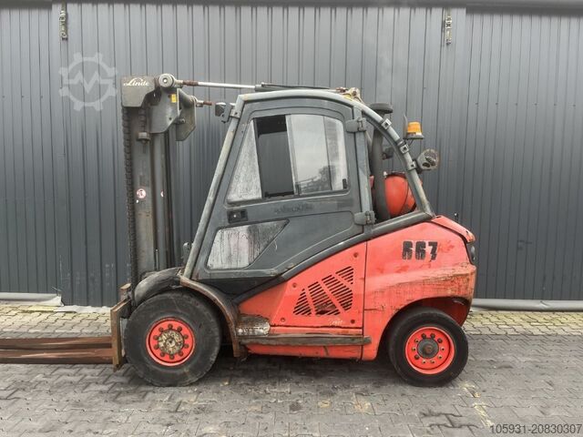 Treibgasstapler Linde H45T