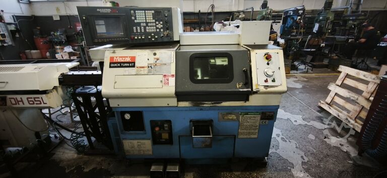 CNC turning and milling center Yamazaki Mazak QT-6T