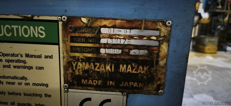 CNC turning and milling center Yamazaki Mazak QT-6T