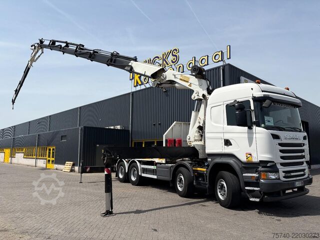 Crane Scania R 520 V8 + PALFINGER 72002 6X + JIB 4X + WINCH ...