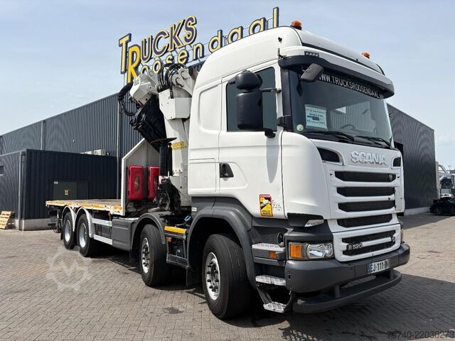 Crane Scania R 520 V8 + PALFINGER 72002 6X + JIB 4X + WINCH ...