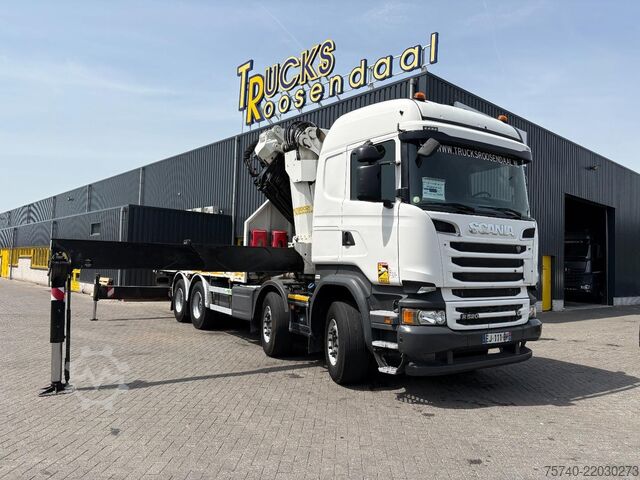 Crane Scania R 520 V8 + PALFINGER 72002 6X + JIB 4X + WINCH ...
