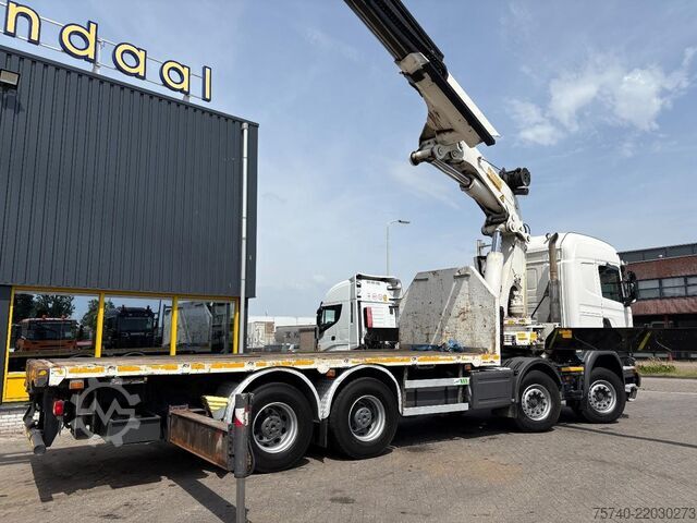 Crane Scania R 520 V8 + PALFINGER 72002 6X + JIB 4X + WINCH ...
