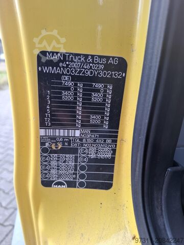 Truck-mounted telescopic work platform Ruthmann T 180 / MAN TGL 8.150 4X2 BB