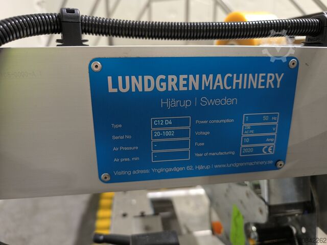 Kartonschließmaschine Lundgren C12 D4