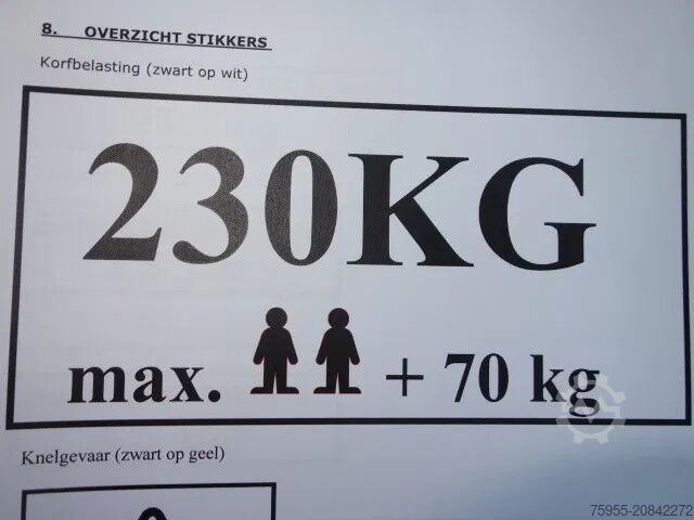 Hebebühne Iveco Daily 35S14 CUSTERS 12 METER SKY WORKER EURO 6 ...