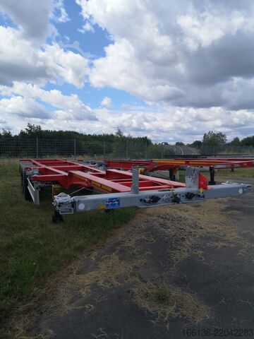 Semitrailer FLIEGL SDS 420 Starr 40" Containersattel